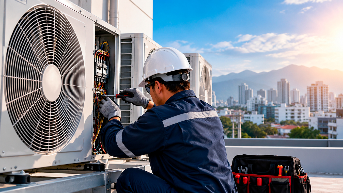 Servicio profesional de aire acondicionado